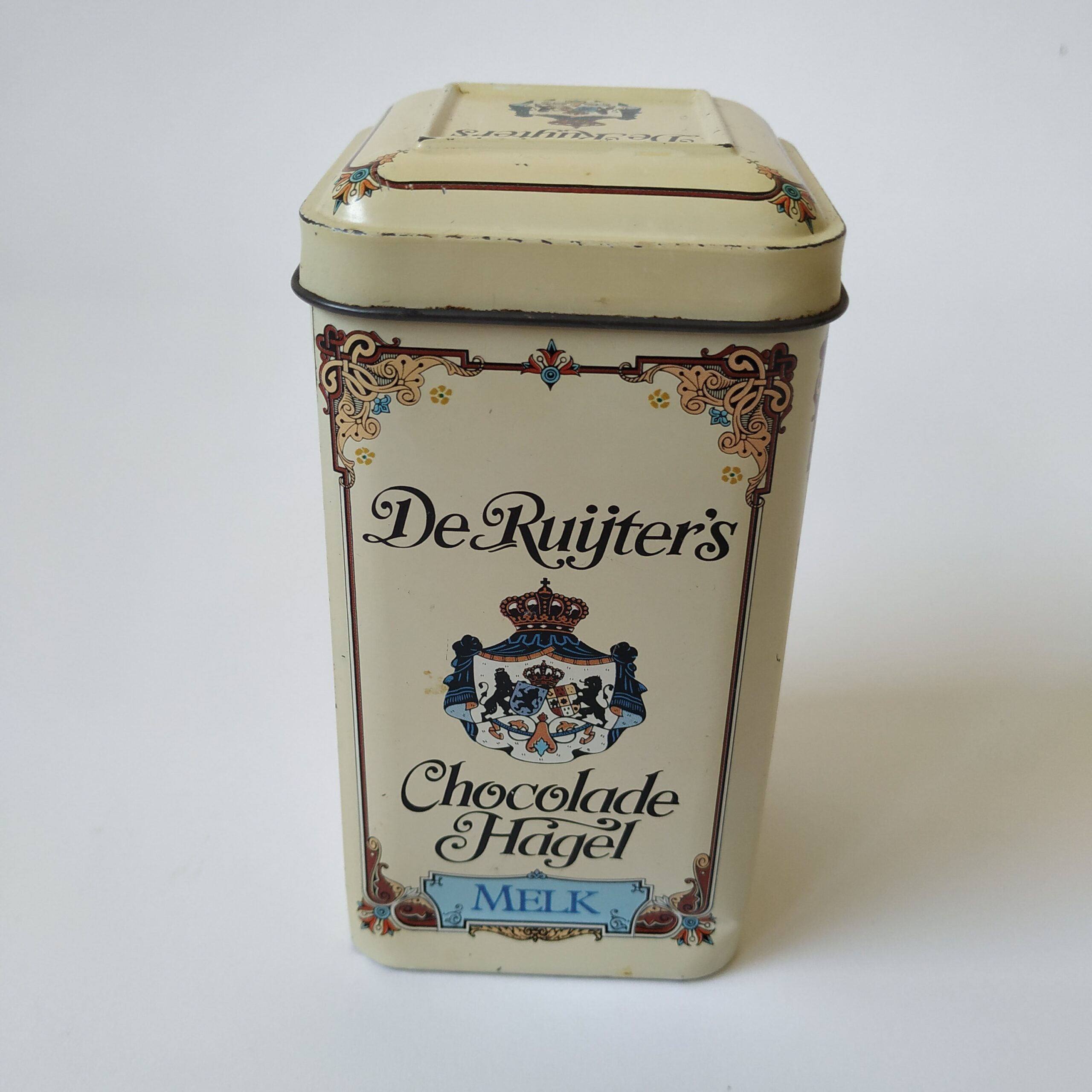 Blikje de Ruijter’s chocolade hagel melk – afmeting 13x7x7 cm (3)