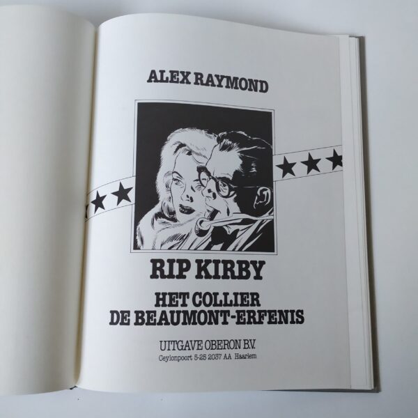 Vintage stripboek Rip Kirby 2 uit 1982