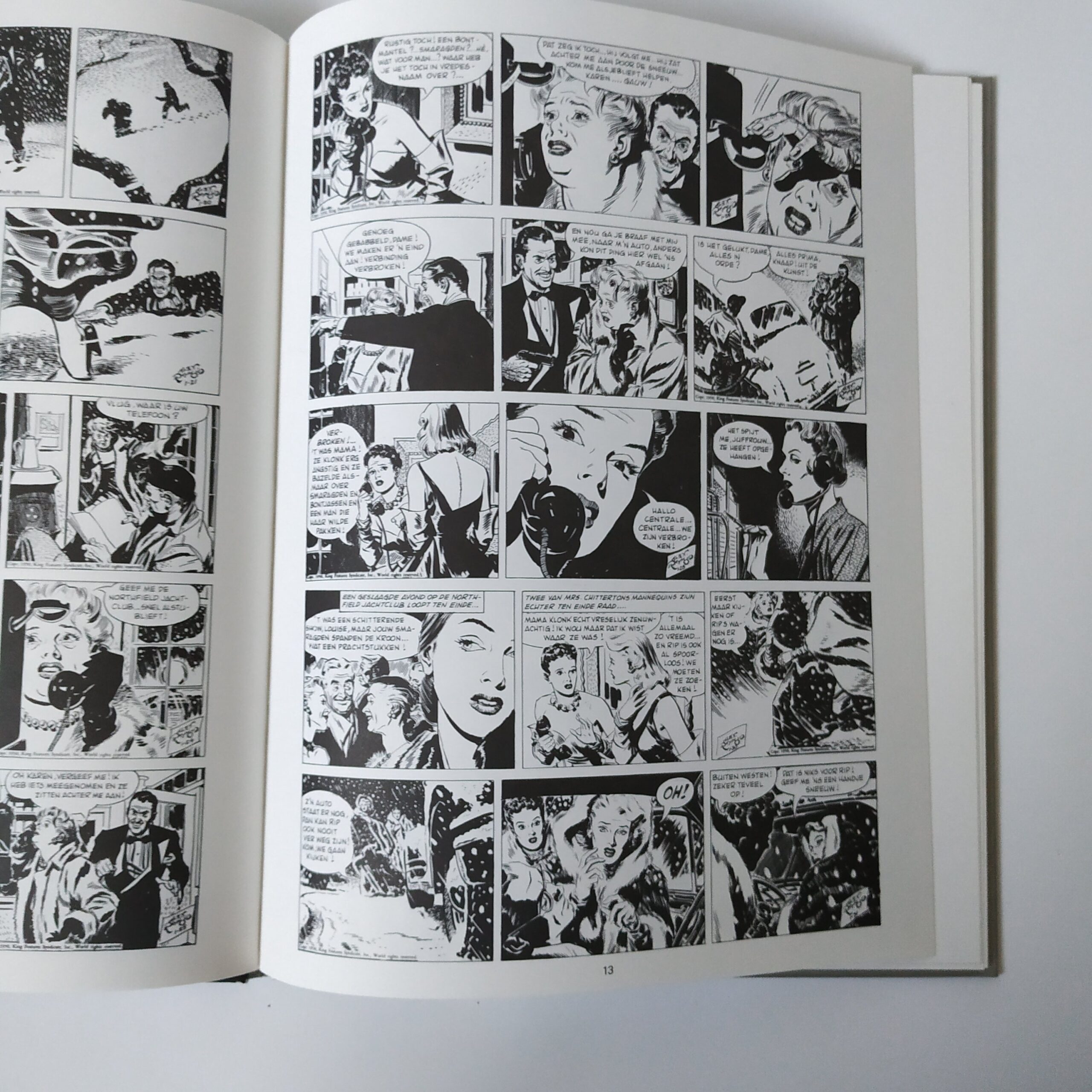 Stripboek Rip Kirby 2 – Het collier uit 1982 (5)