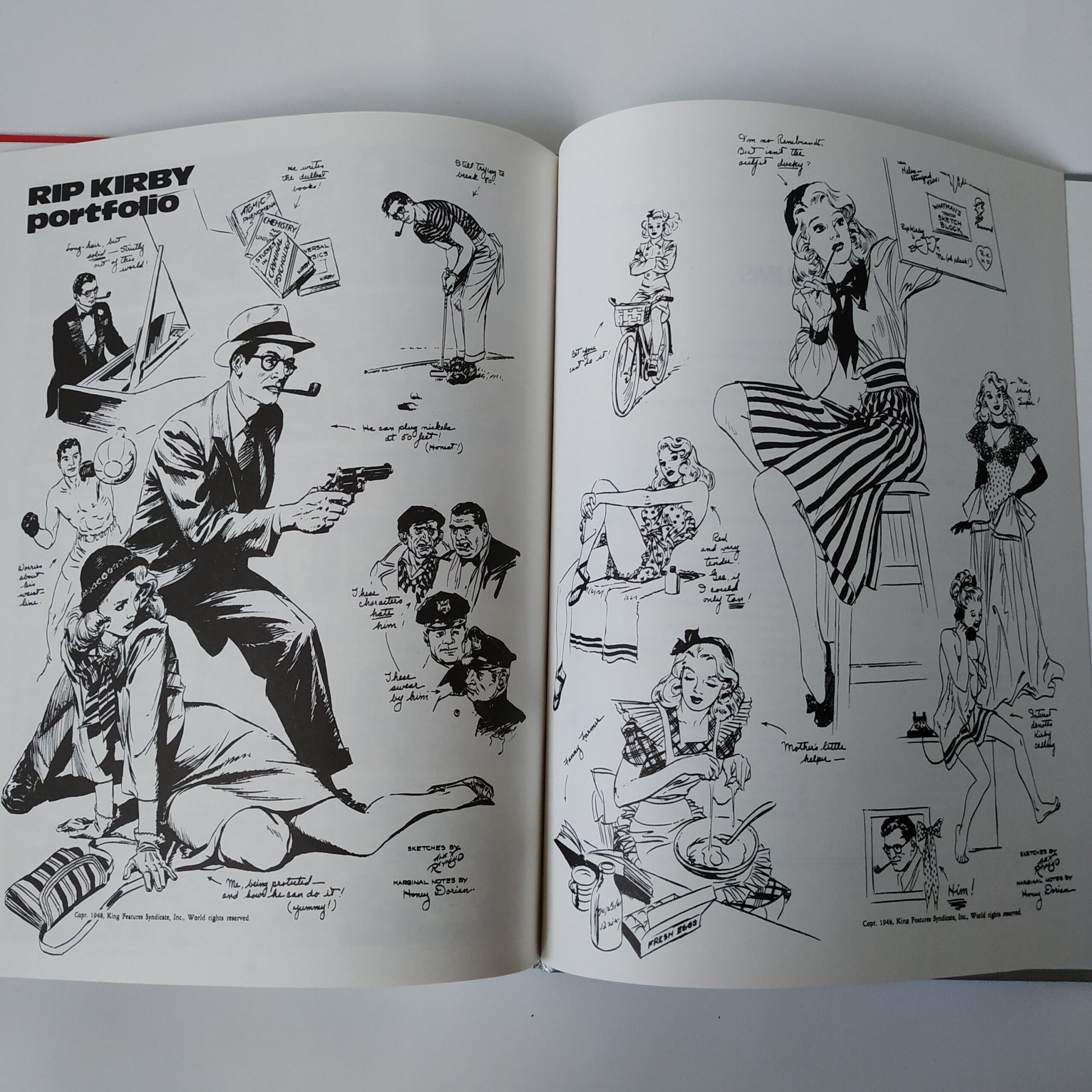 Stripboek Rip Kirby 2 – Het collier uit 1982 (7)