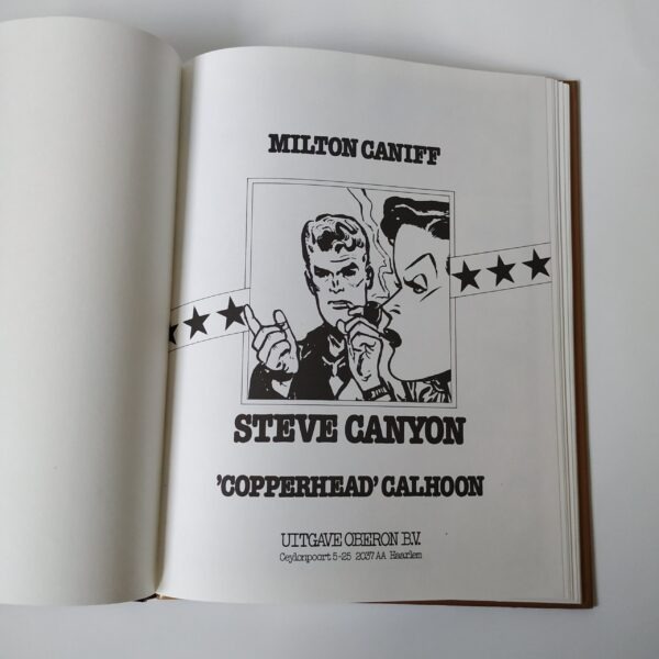 Vintage stripboek Steve Canyon 1, Copperhead Calhoon uit 1982