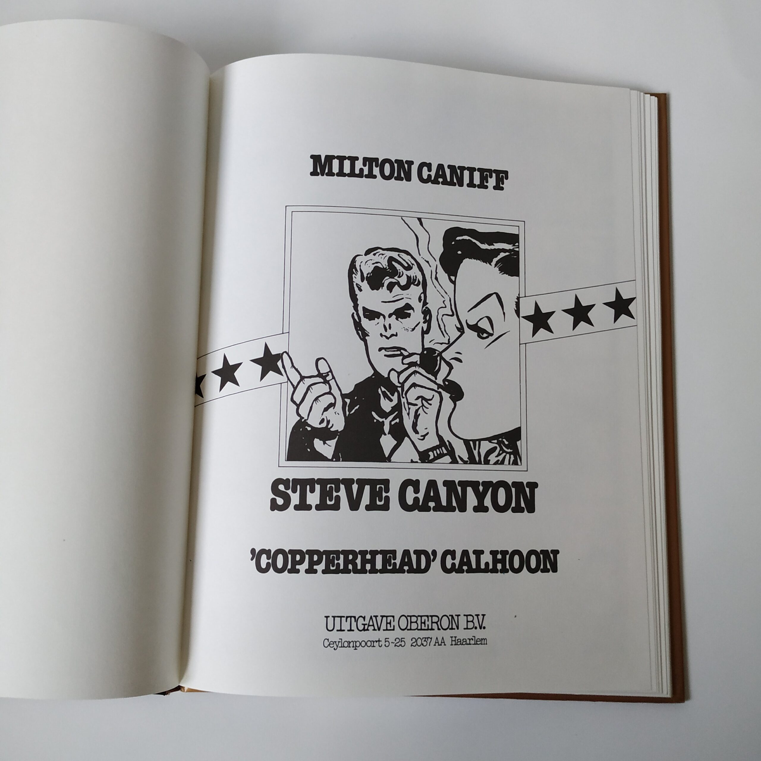 Stripboek Steve Canyon 1 uit 1982 (2)