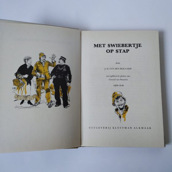 Vintage Boek Swiebertje – Met Swiebertje op Stap