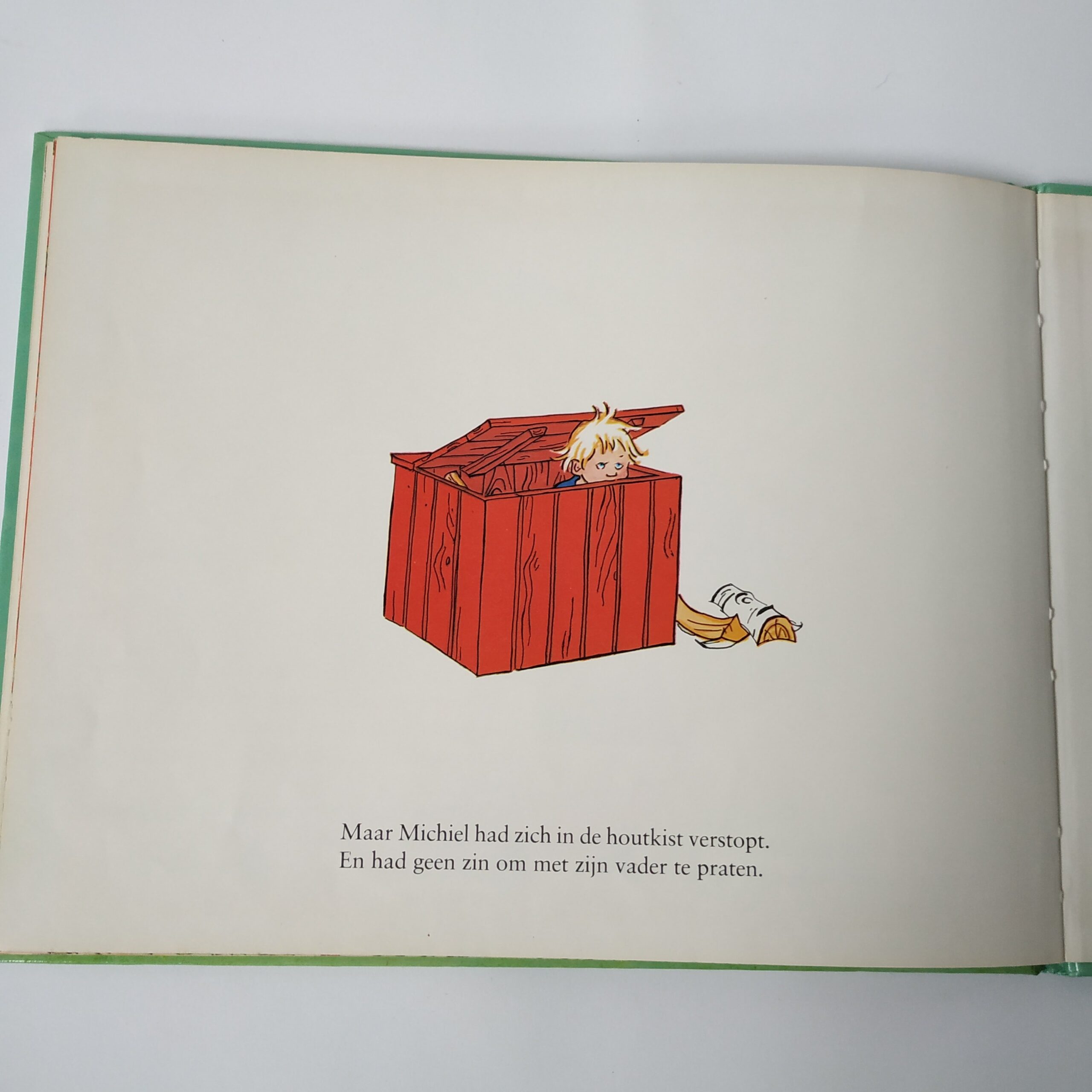 Boek (hardcover) Toen Michiel een kies wilde trekken – uit het jaar 1981 – door Astrid Lindgren (11)
