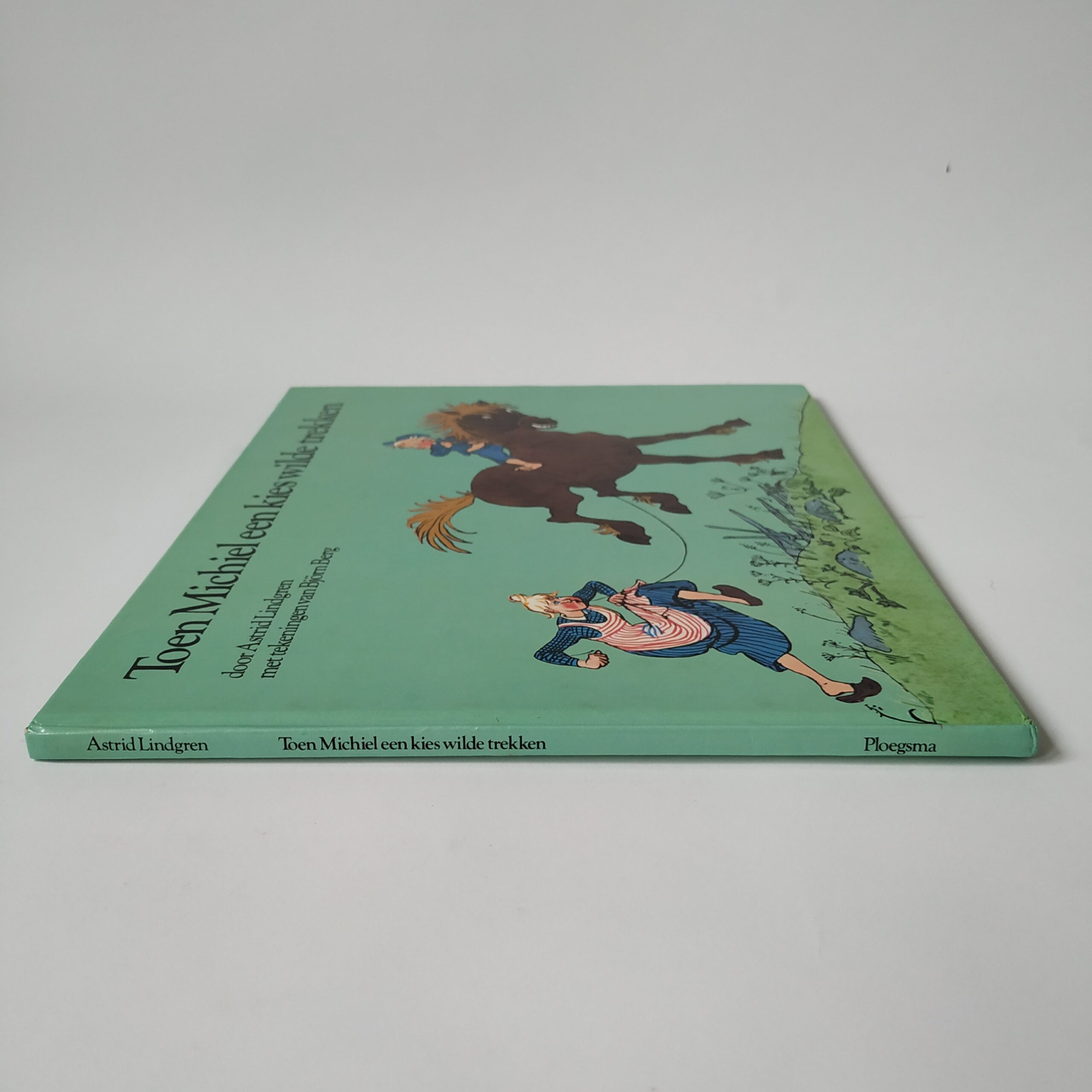 Boek (hardcover) Toen Michiel een kies wilde trekken – uit het jaar 1981 – door Astrid Lindgren (2)