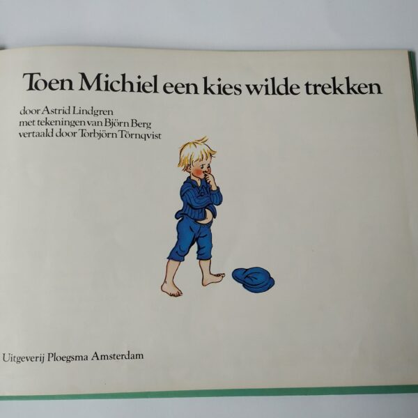 Vintage (hardcover) boek Toen Michiel een kies wilde trekken uit 1981