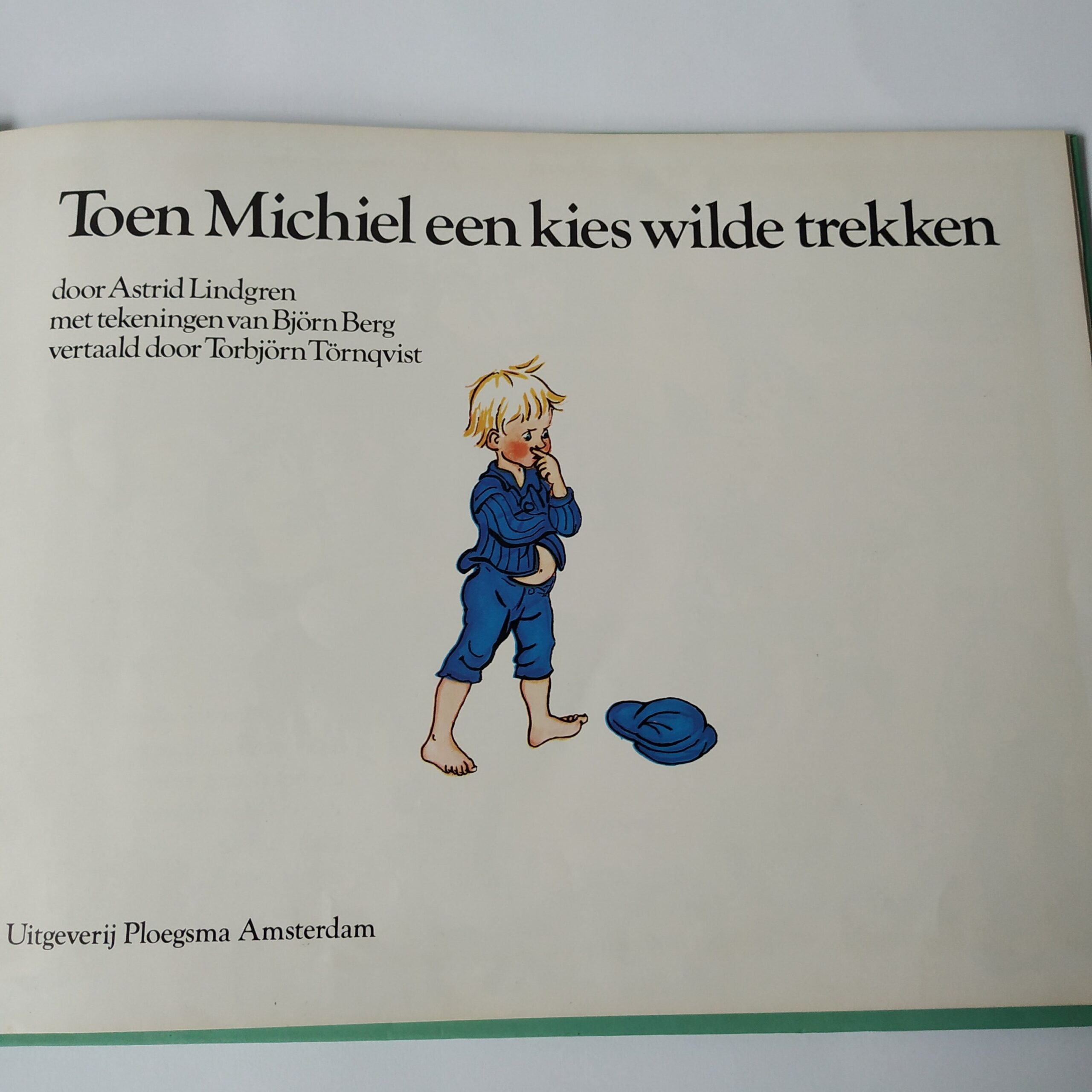 Boek (hardcover) Toen Michiel een kies wilde trekken – uit het jaar 1981 – door Astrid Lindgren (5)
