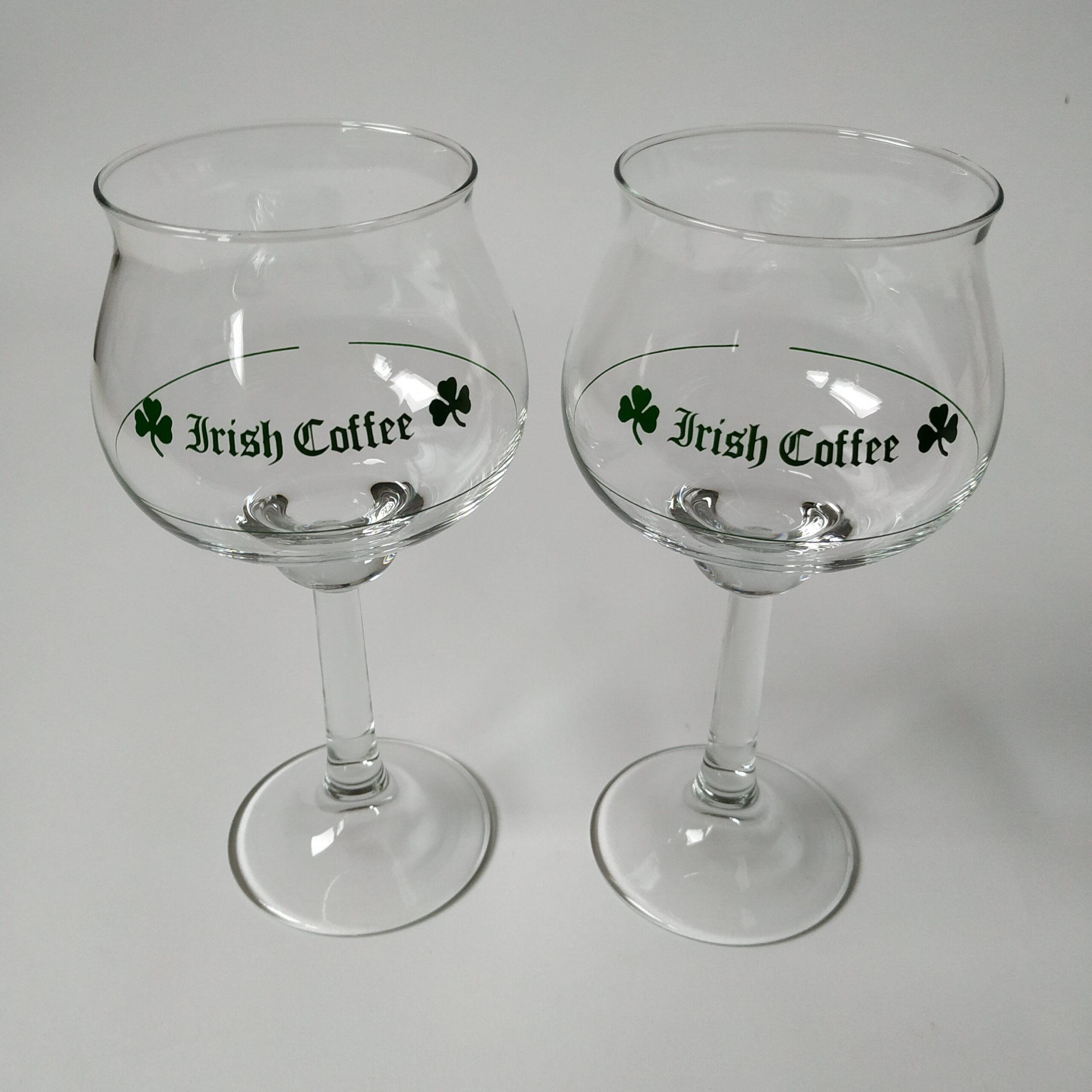 Vintage Glazen Irish Coffee - ze bij Queens Vintage