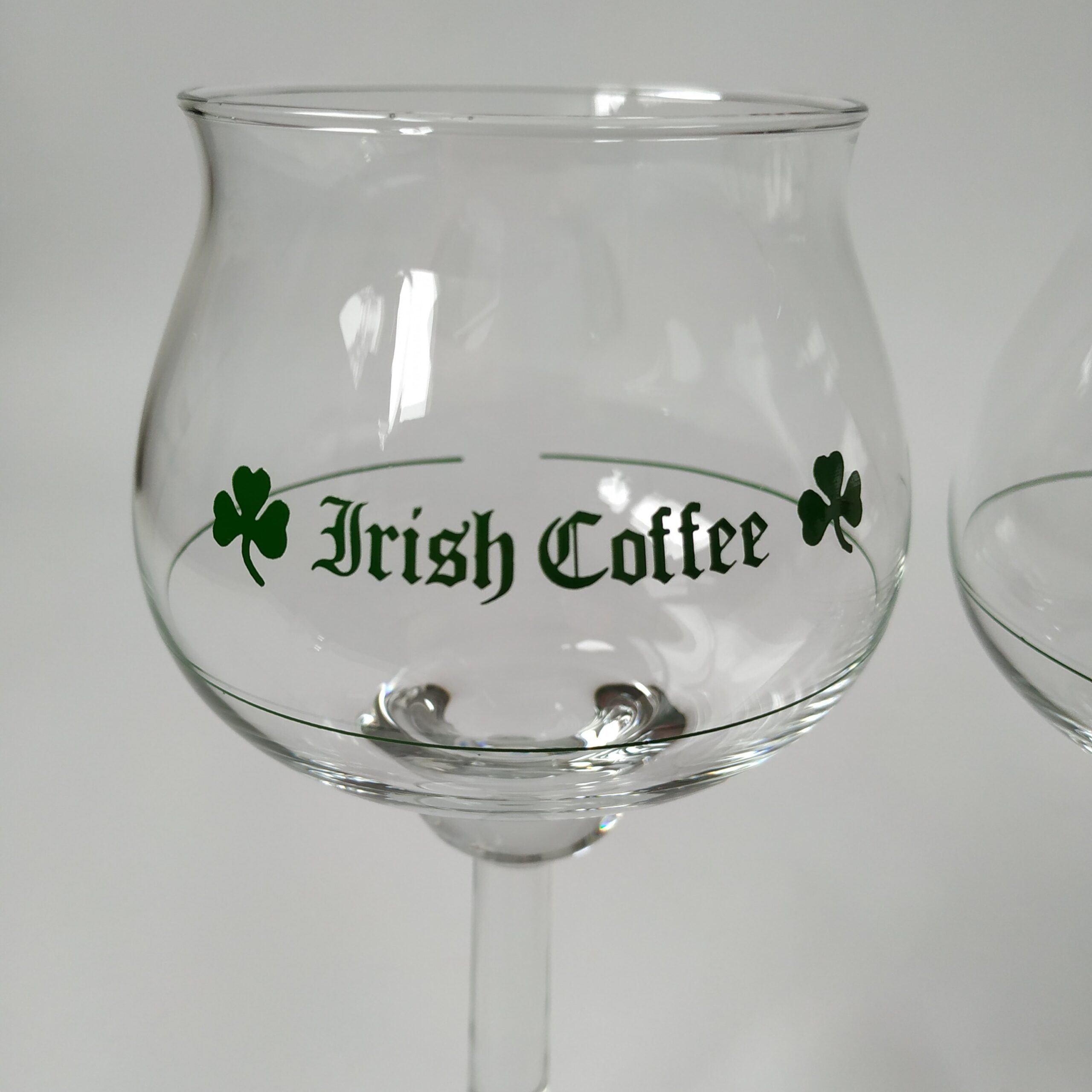 Glazen Irish coffee op voet – inhoud 250 ml – hoogte 17 cm – 2 stuks (2)