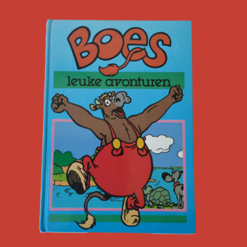 Vintage boek (hardcover) van Boes leuke avonturen uit 1988