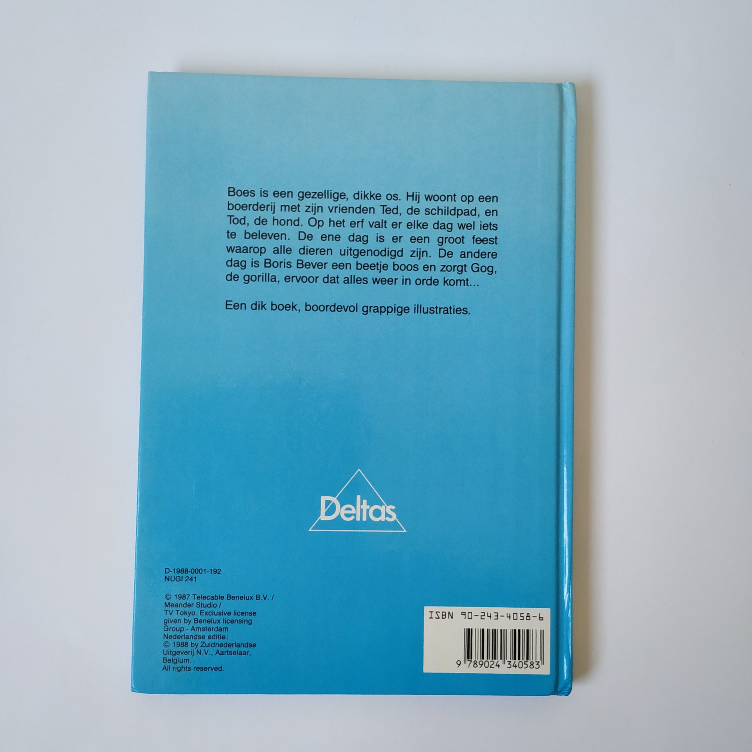 Boek Boes leuke avonturen – hardcover – 1988 (3)