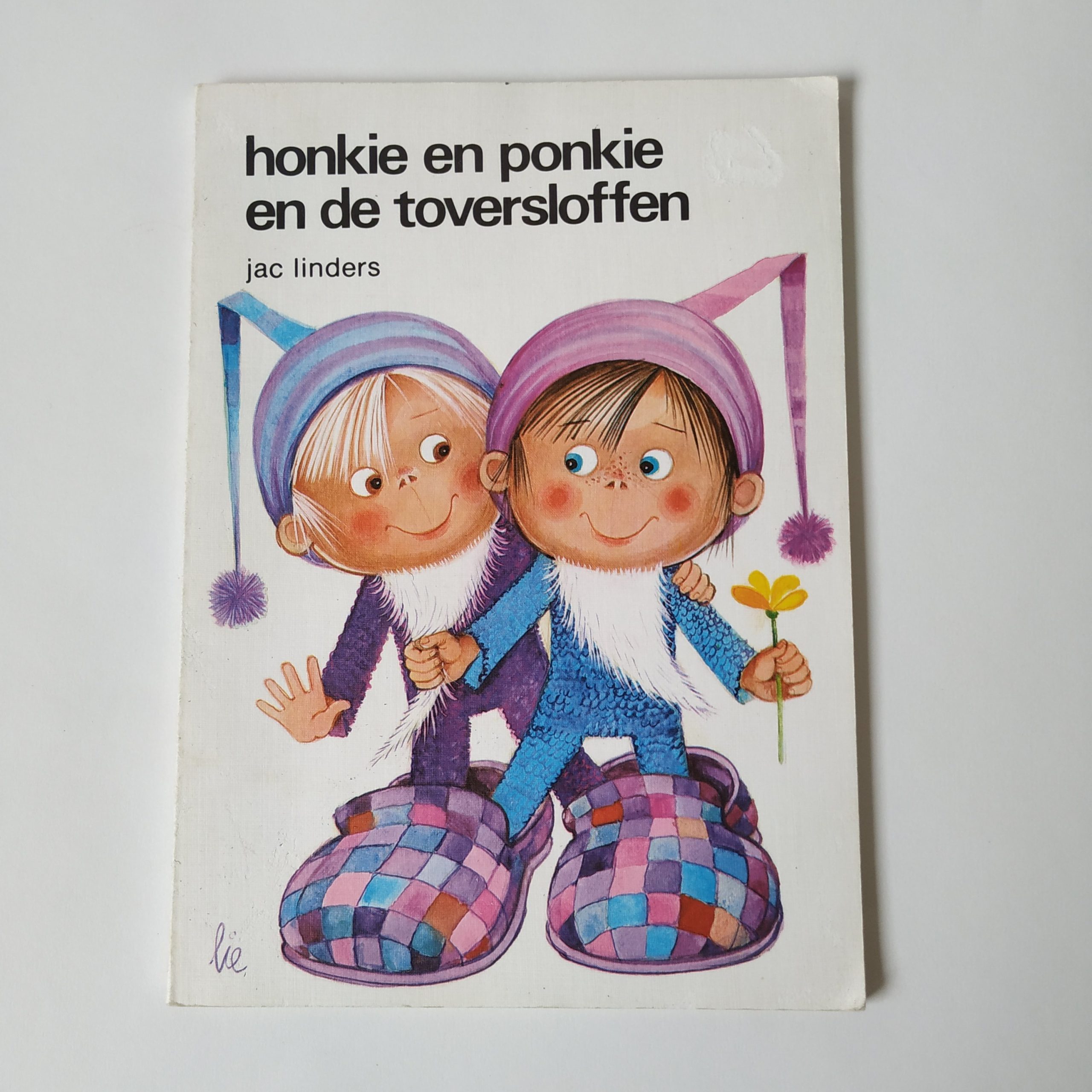Boek Honkie en Ponkie en de toversloffen – jaar 1978 – Jac Linders – softcover 48 pagina’s (1)