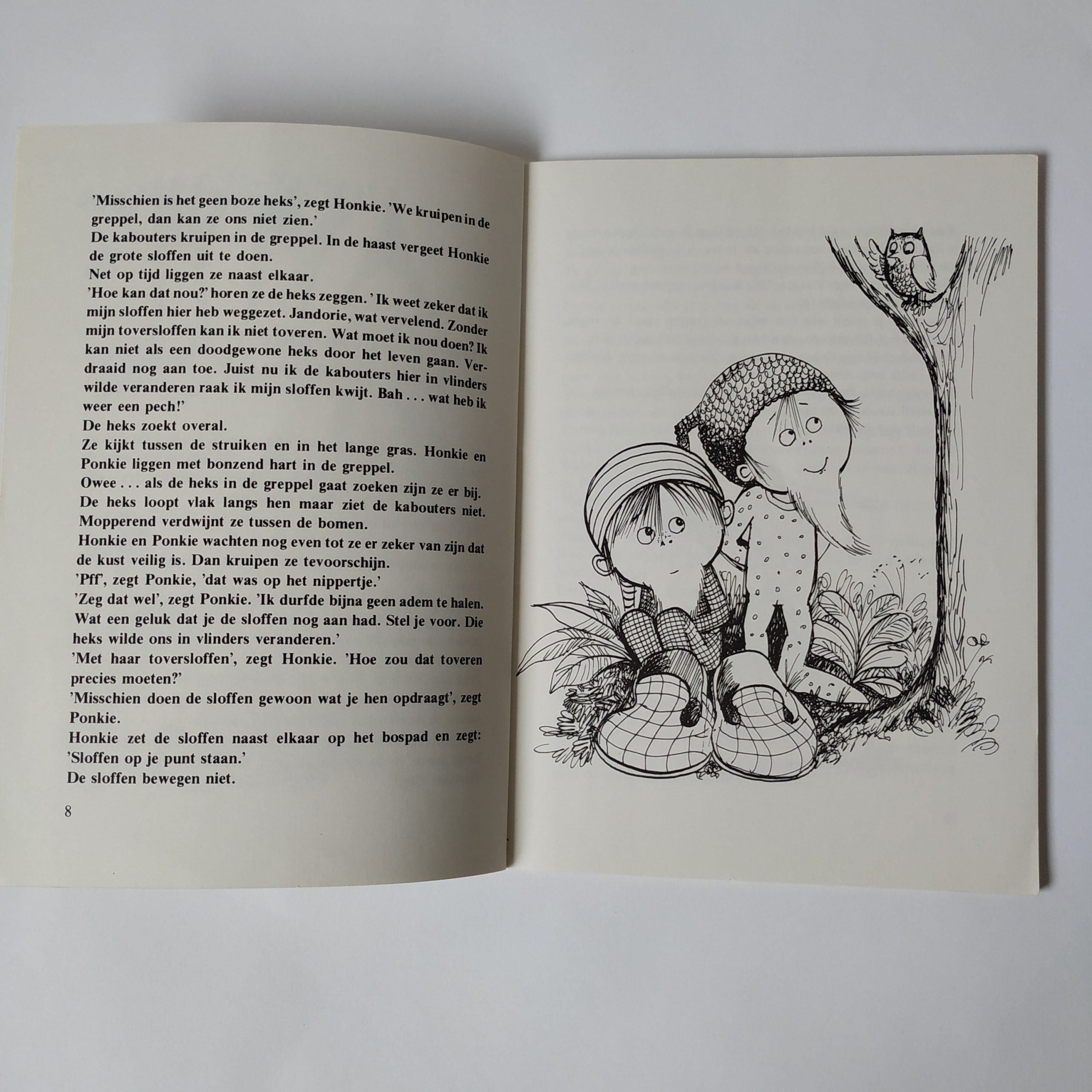 Boek Honkie en Ponkie en de toversloffen – jaar 1978 – Jac Linders – softcover 48 pagina’s (3)