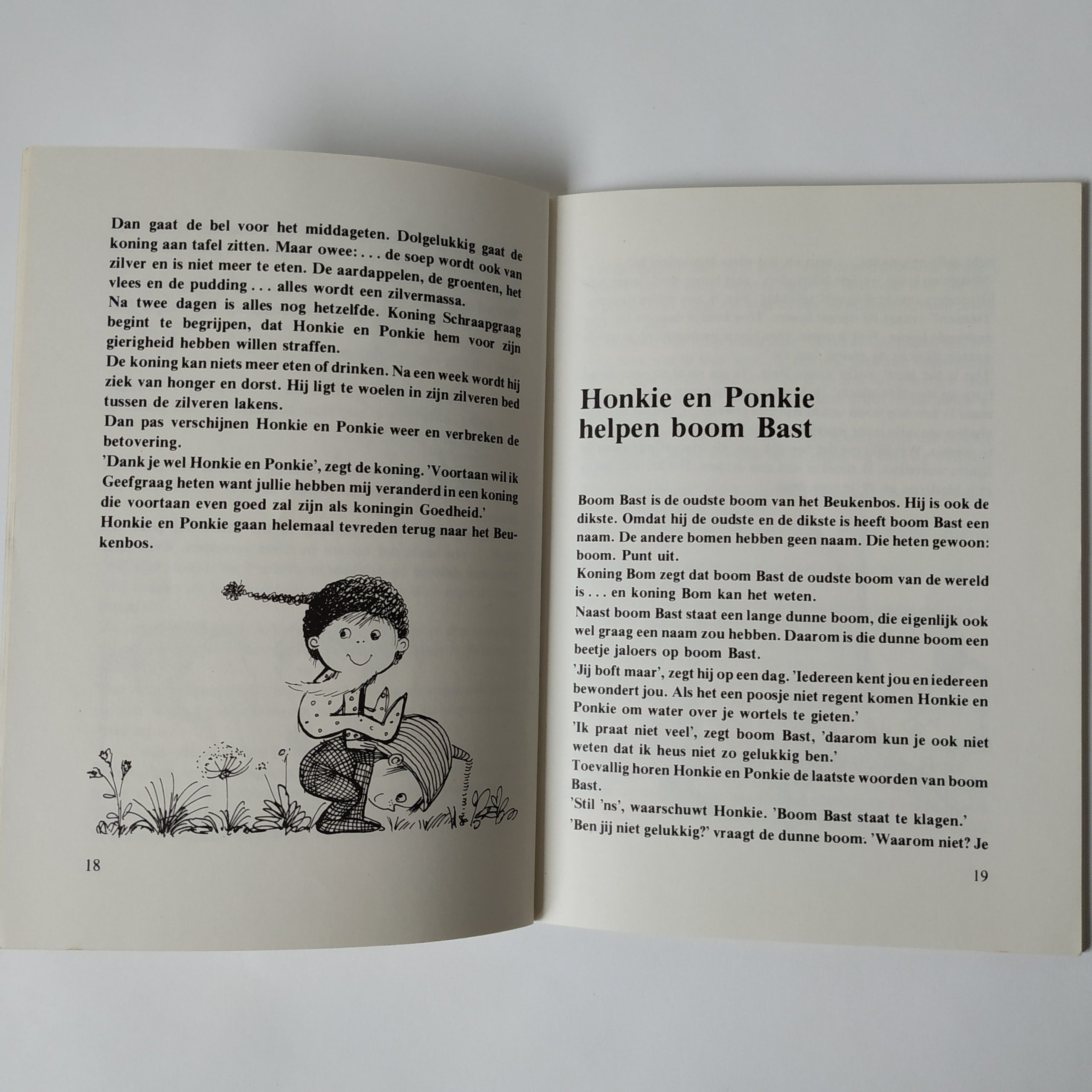 Boek Honkie en Ponkie en de toversloffen – jaar 1978 – Jac Linders – softcover 48 pagina’s (4)