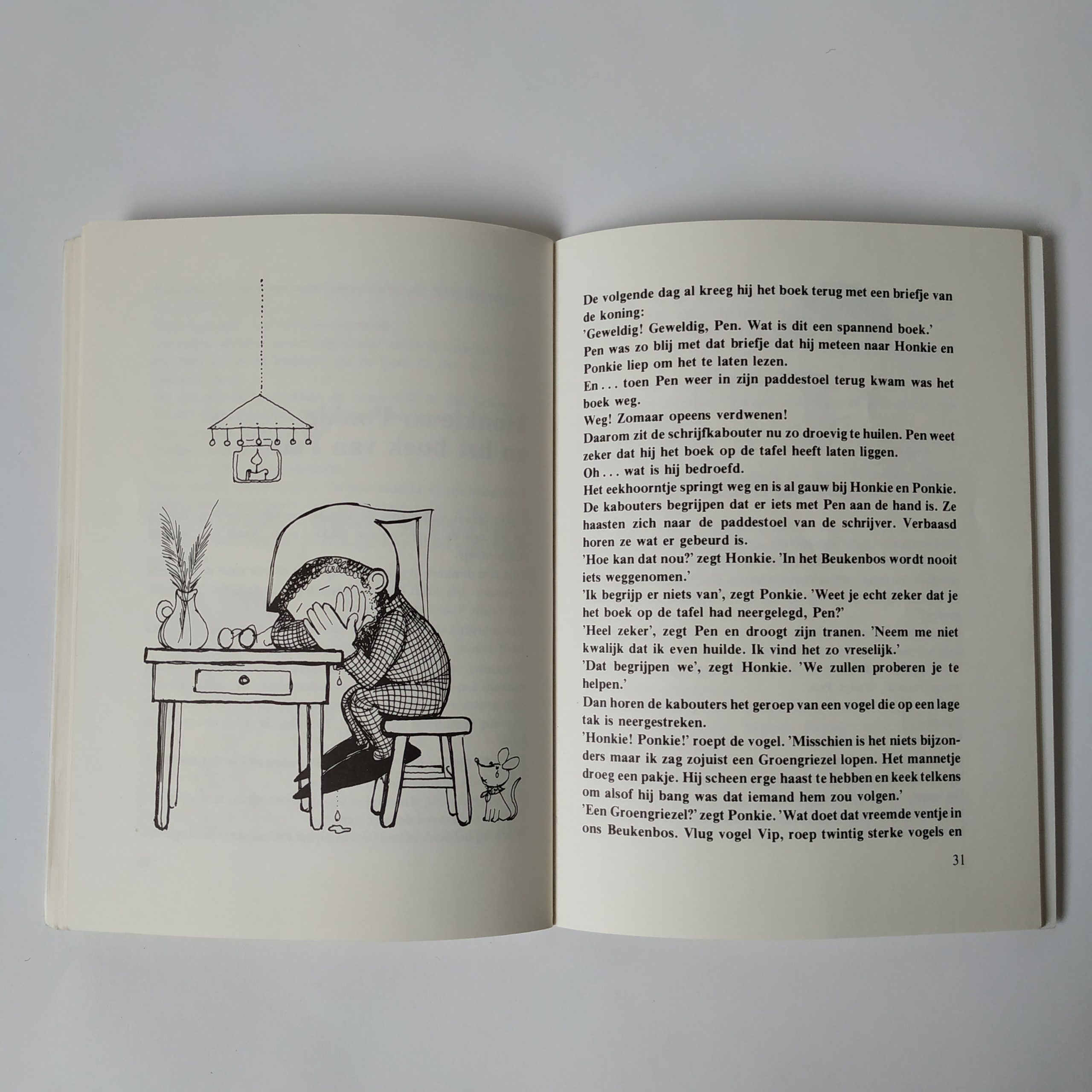 Boek Honkie en Ponkie en de toversloffen – jaar 1978 – Jac Linders – softcover 48 pagina’s (5)