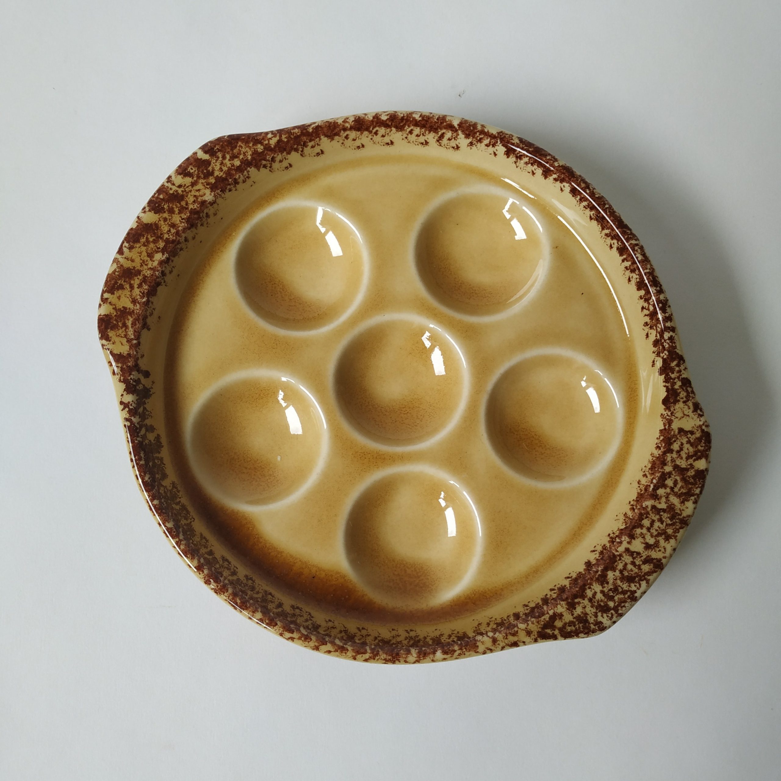 Bordje voor slakken (escargot) van Gien France – afmeting 16×14,5×2,5 cm (3)