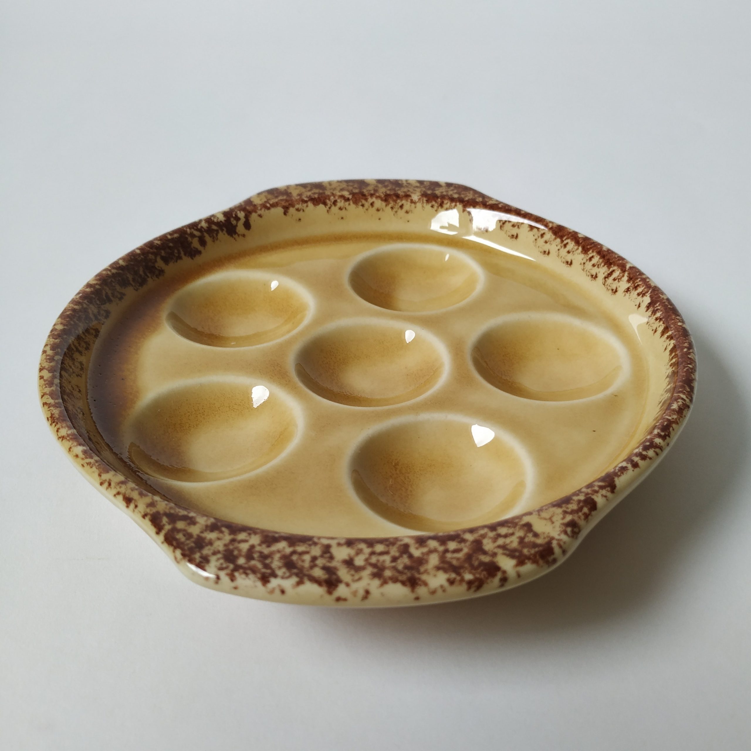 Bordje voor slakken (escargot) van Gien France – afmeting 16×14,5×2,5 cm (4)