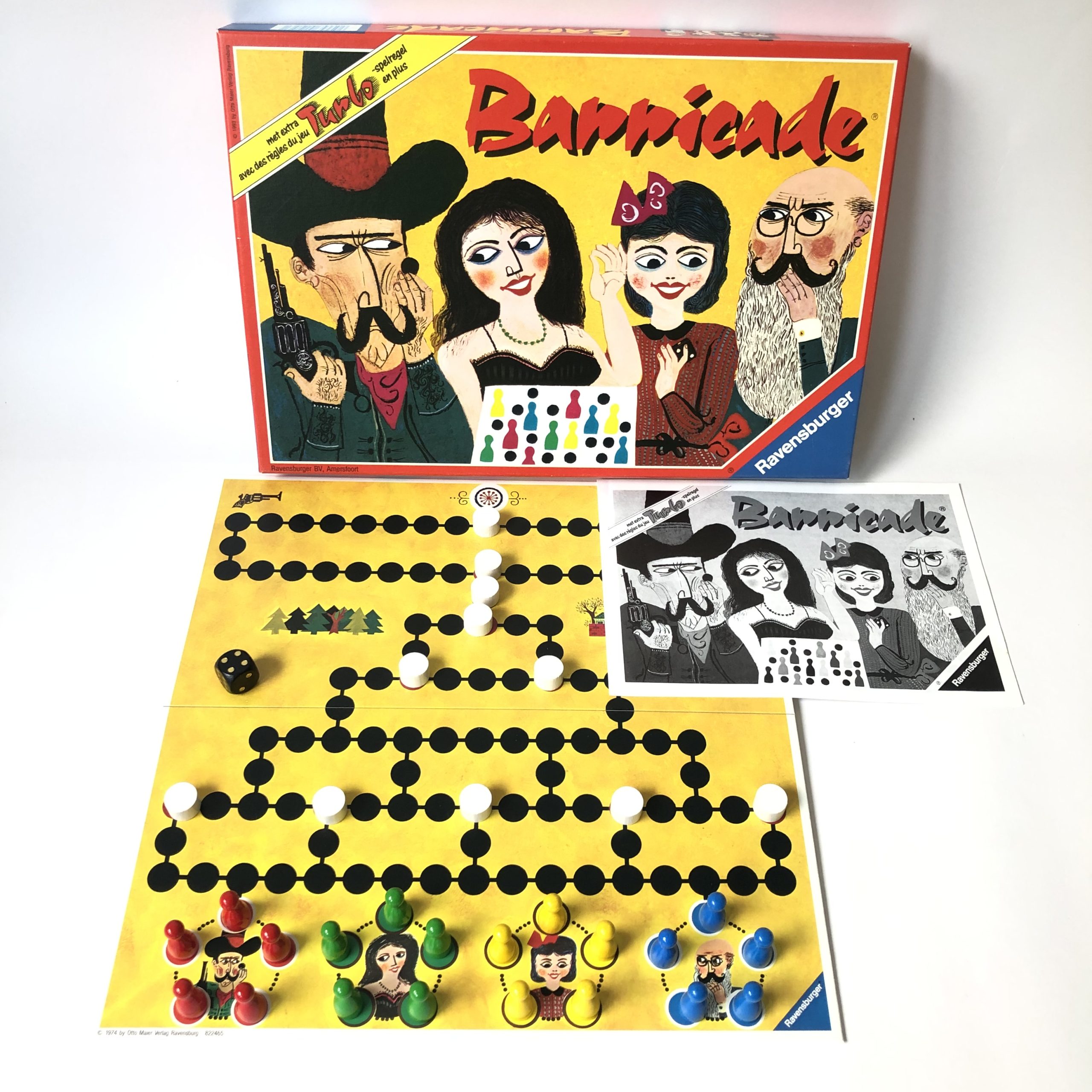 Spel Barricade van Ravensburger met extra Turbo spelregels