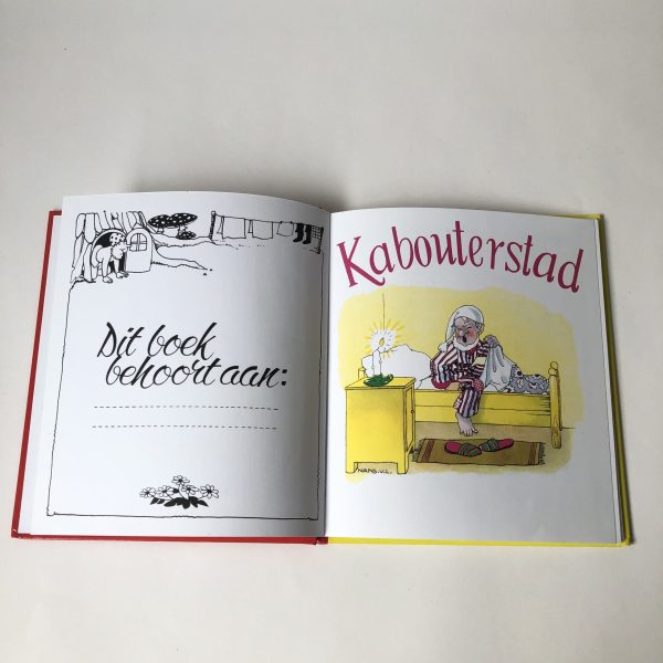 Vintage (hardcover) boek Kabouterstad