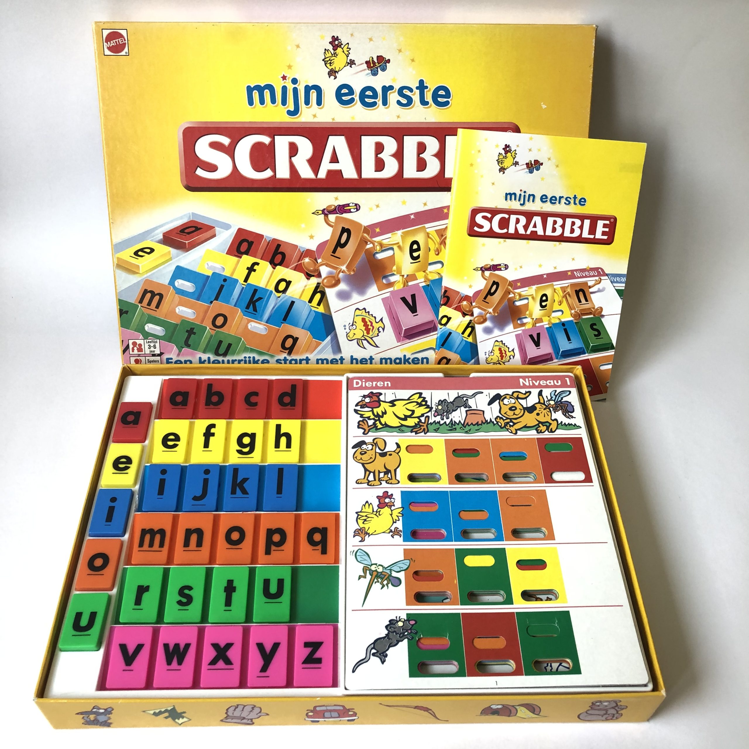 Mijn eerste Scrabble van Mattel uit jaar 2000 (2)
