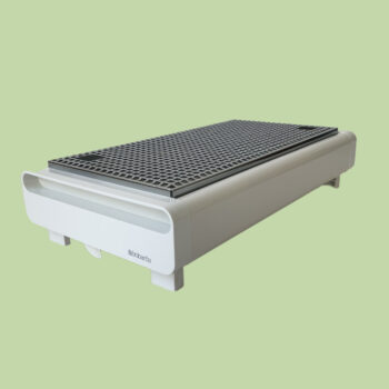 Vintage schotelwarmer / warmhoudplaat van het merk Brabantia