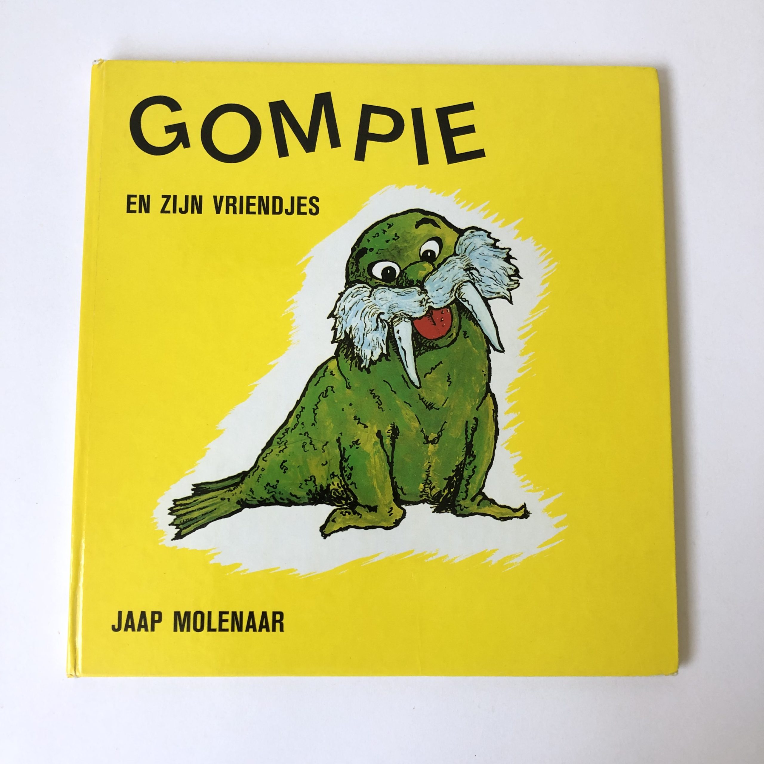 Vintage boek Gompie en zijn vriendjes uit 1973