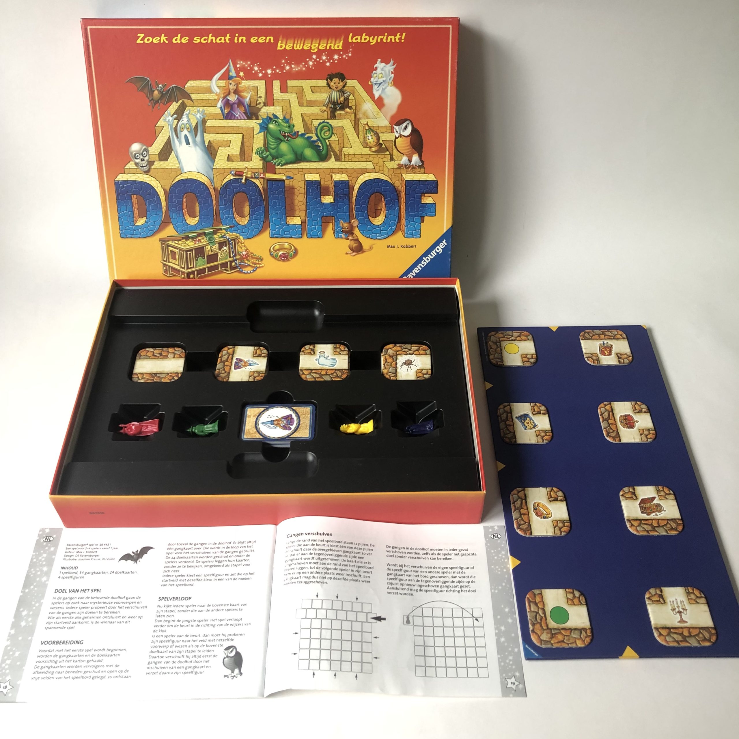 Vintage spel Doolhof van Ravensburger