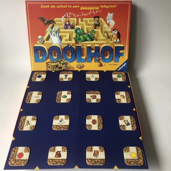 Vintage spel Doolhof van Ravensburger