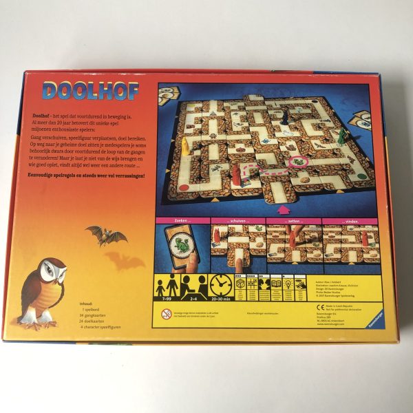 Vintage spel Doolhof van Ravensburger