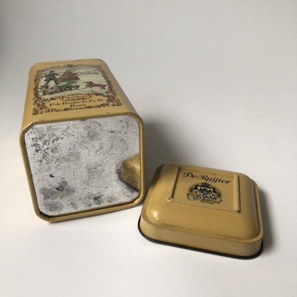 Vintage blikje van de Ruijter, Chocolade Vlokken Melk, - 125 jaar