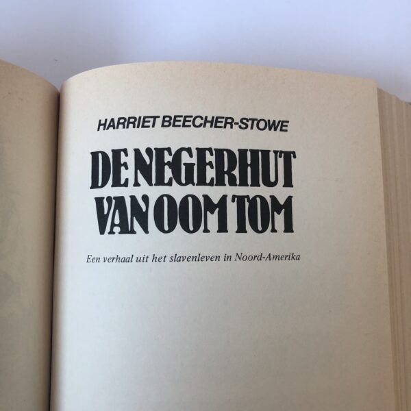 Vintage boek Alleen op de wereld en De negerhut van oom Tom