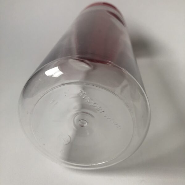 Schenkfles Tupperware Manhattan 1000ML (4) Schenkfles (kunststof) van Tupperware Manhattan met een inhoud van 1000ML