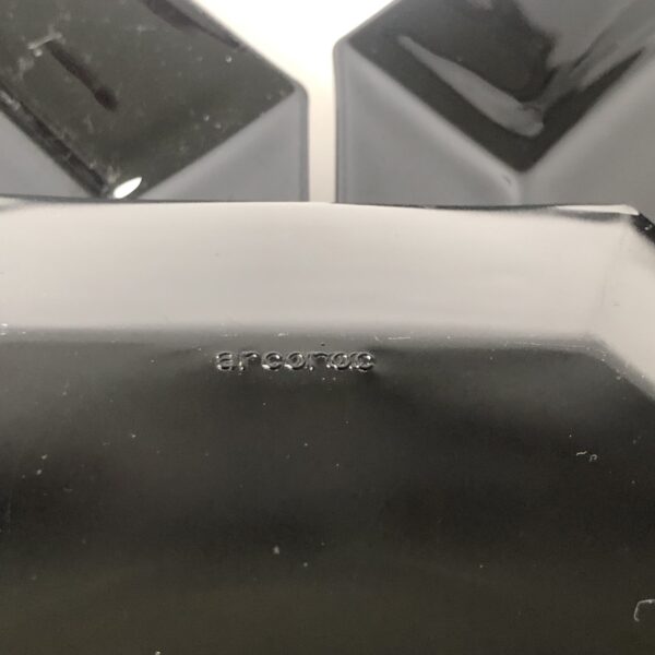 Ontbijtborden Arcoroc France Octime - diameter 22 cm - 7 stuks (4) Vintage achthoekig ontbijt borden van Arcoroc France Octime