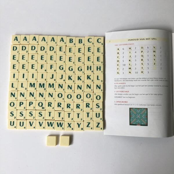 Vintage bordspel Scrabble original van Mattel