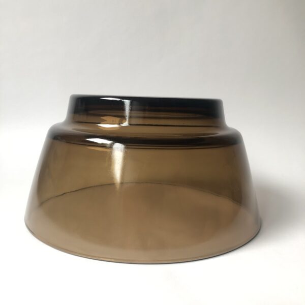 Kom -schaal smoky Veropa France - diameter 28 cm - hoogte 14,5 cm (2) Vintage smoky kom / schaal Veropa France