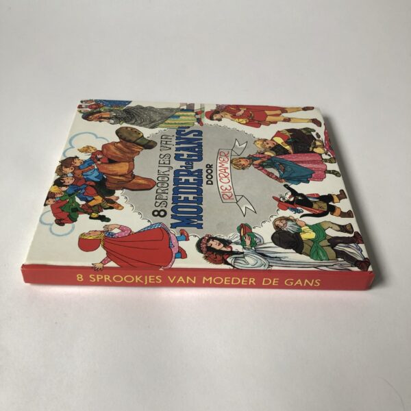 Boek 8 sprookjes van Moeder de Gans - jaar 1988 (9) Vintage boek - 8 sprookjes van MOEDER de GANS
