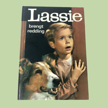 Vintage kinderboek Lassie brengt redding uit 1960