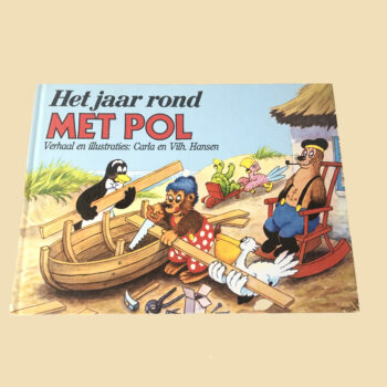 Vintage boek Het jaar rond MET POL
