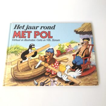 Vintage boek Het jaar rond MET POL