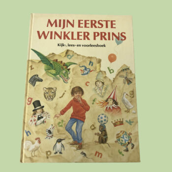Vintage kijk-, lees- en voorleesboek Mijn Eerste Winkler Prins uit 1982