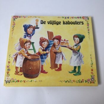 Vintage pop-op boek De vlijtige kabouters