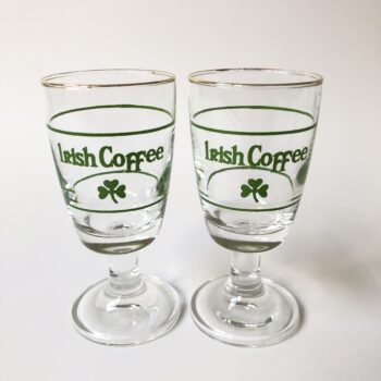 Vintage Irish Coffee glazen
