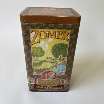 Vintage blik koffie Kanis & Gunnink vier seizoenen