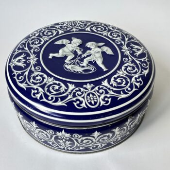 Vintage rond blik / koektrommel van General Biscuits