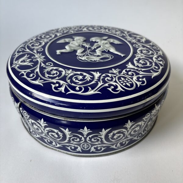 Blik koektrommel General Biscuits - diameter 20 cm - hoogte 8,5 cm (4)