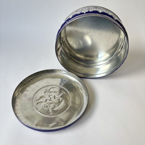 Blik koektrommel General Biscuits - diameter 20 cm - hoogte 8,5 cm (6)
