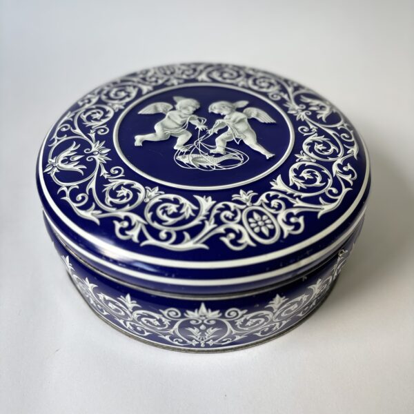 Blik koektrommel General Biscuits - diameter 20 cm - hoogte 8,5 cm (7)