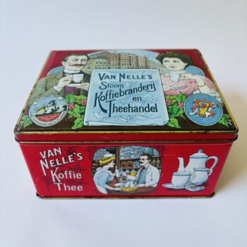 Vintage Blik Van Nelle’s Koffiebranderij en Theehandel