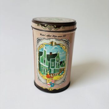 Vintage blik echte zaansche koeken van Albert Heijn