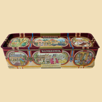 Vintage blik/trommel Klinkhamer Echte Groninger Koek